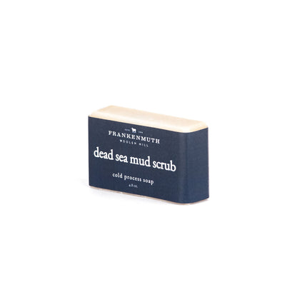 Dead Sea Mud Scrub soap on a white background